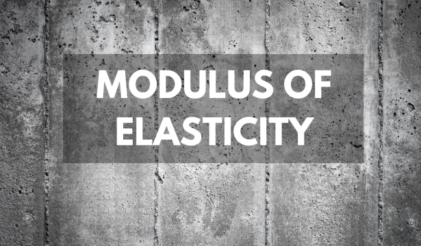 MODULUS OF ELASTICITY|STRESS & STRAIN